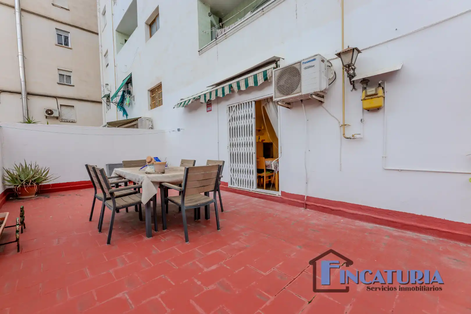 Terrasse von Wohnung zum Verkauf in Mislata mit Klimaanlage, Parkett und Terrasse