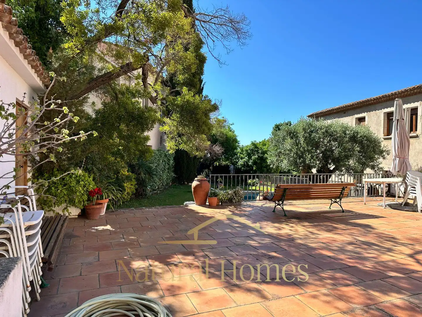 Jardín de Casa o chalet en venta en Cabrera de Mar con Jardín privado y Piscina