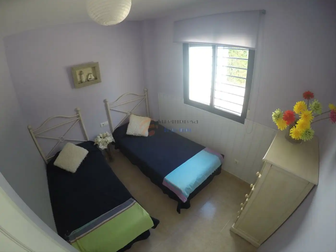 Bedroom of Apartments for rent in Peñíscola / Peníscola  with Terrace, Furnished and Community pool