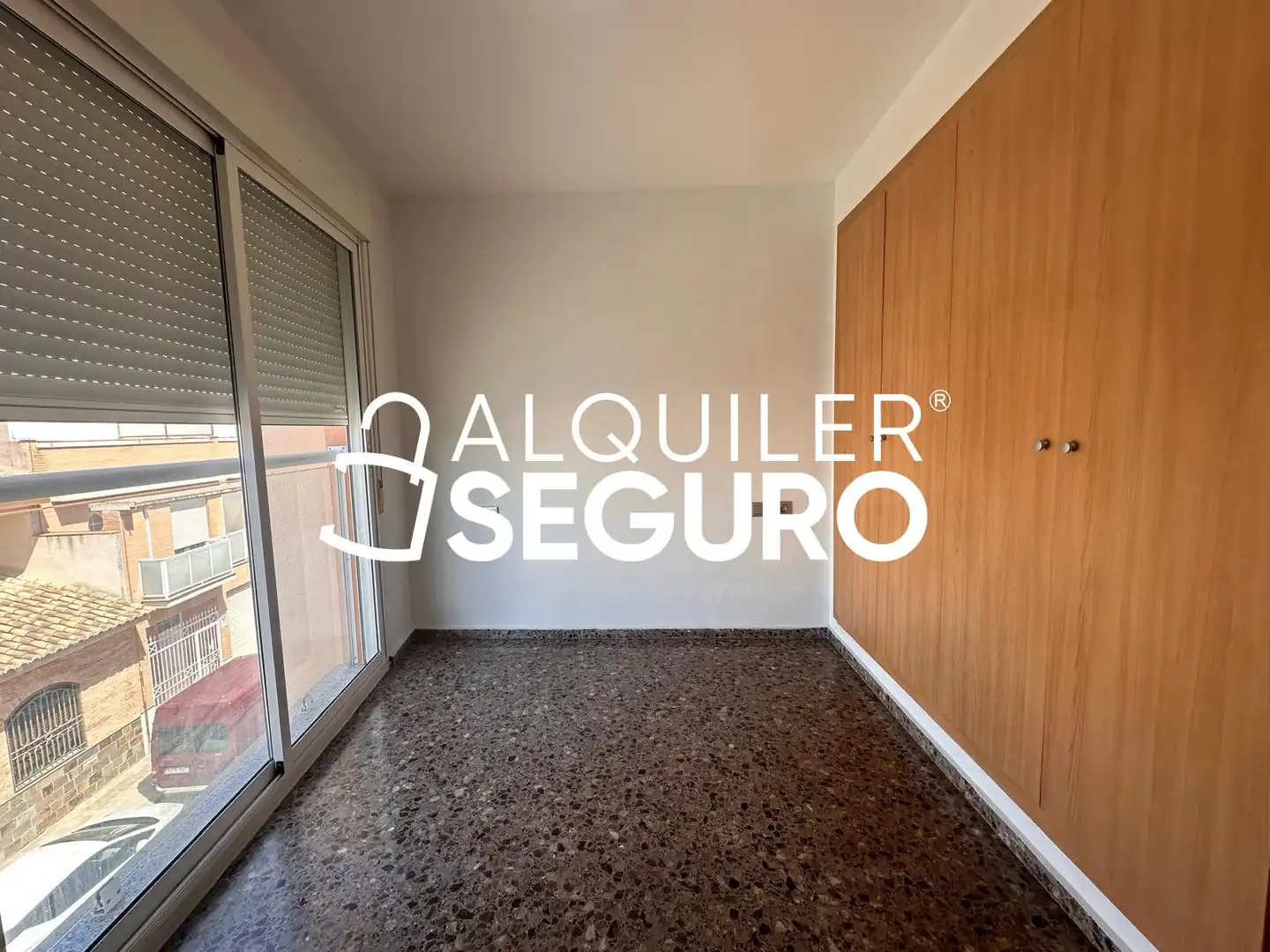 Schlafzimmer von Wohnung zur Miete in Benaguasil mit Klimaanlage und Terrasse