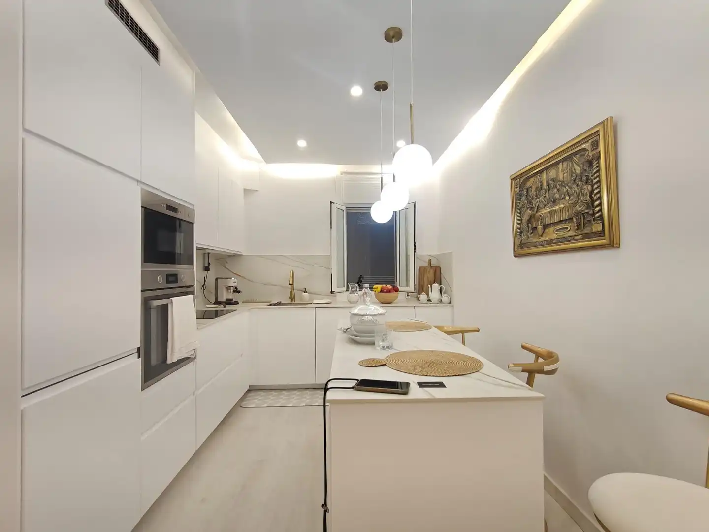 Kitchen of Apartments for sale in Barcelona  with Air Conditioner, Heating and Storage room