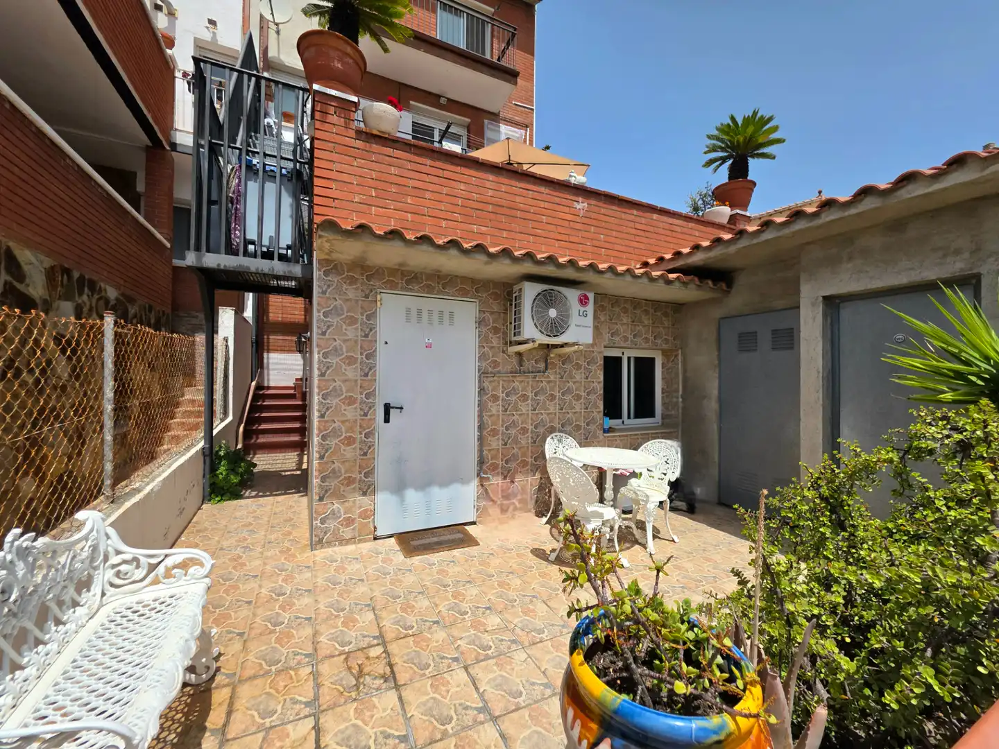 Terraza de Casa o chalet en venta en Sant Vicenç Dels Horts con Aire acondicionado, Calefacción y Jardín privado