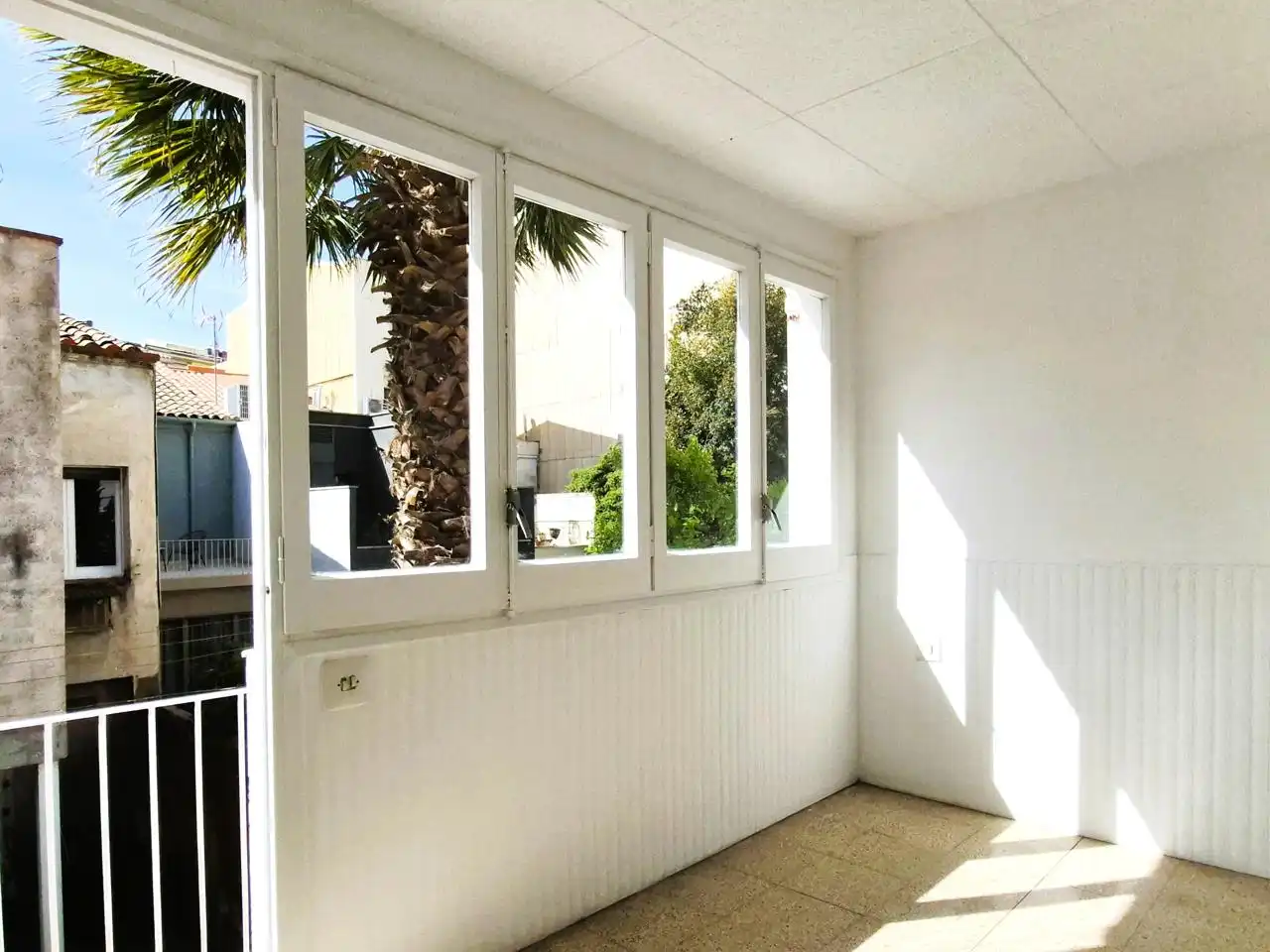 Terraza de Piso en venta en Terrassa con Calefacción y Balcón