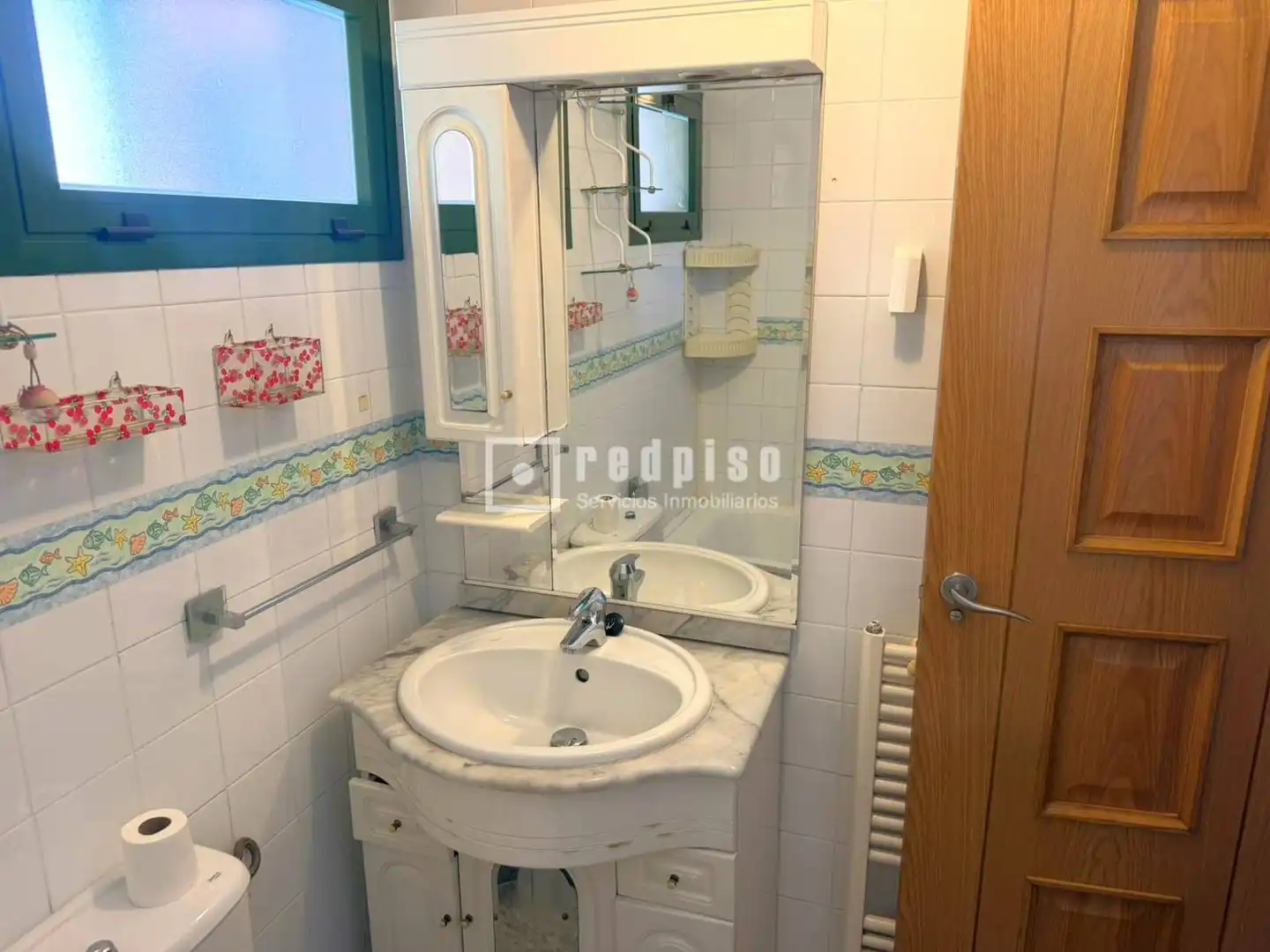 Baño de Apartamento de alquiler en Madrid con Terraza
