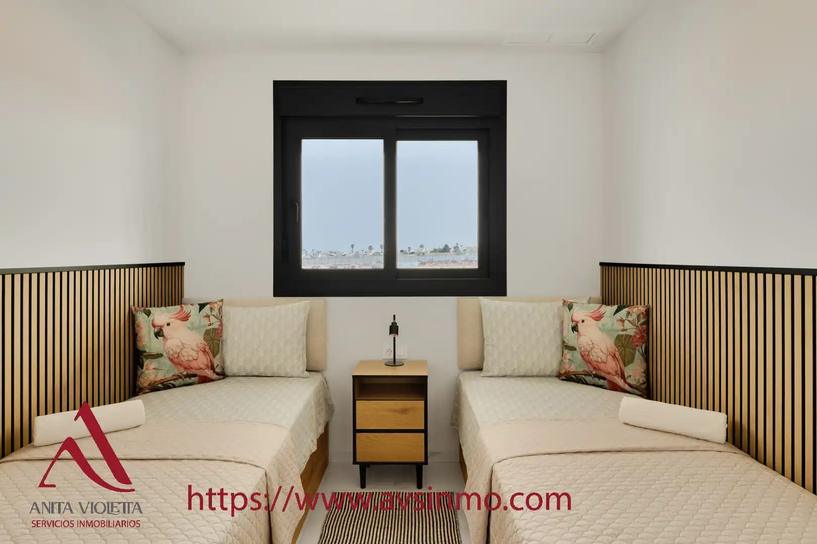 Bedroom of Apartments for rent in Torrevieja  with Air Conditioner, Heating and Terrace