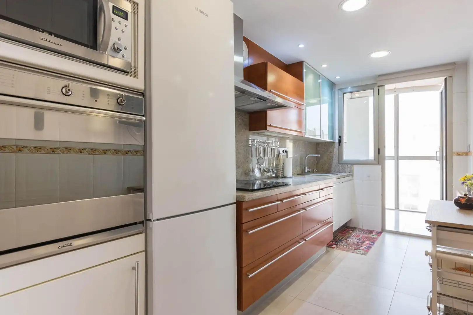 Cuina de Pis de lloguer en Murcia amb Aire condicionat, Calefacció i Parquet