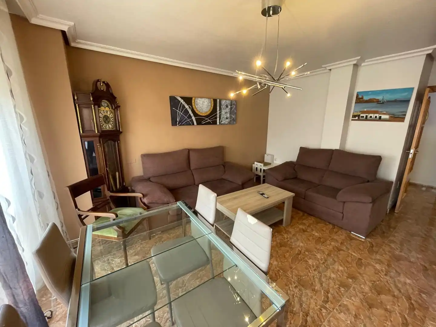 Sala d'estar de Pis en venda en Águilas amb Aire condicionat i Traster