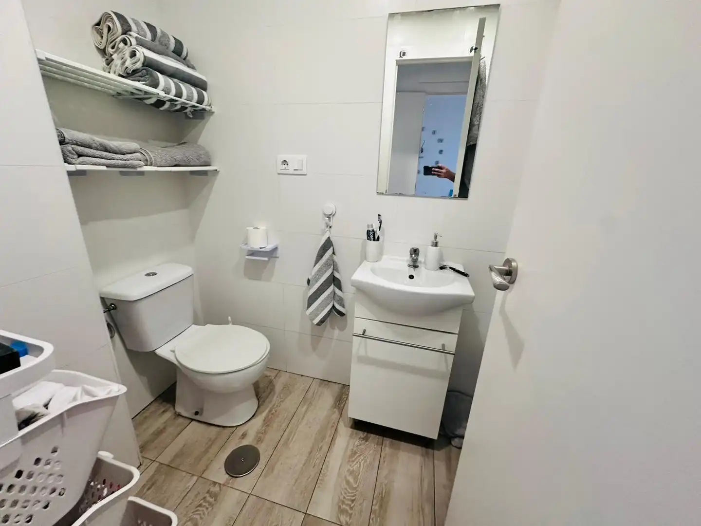 Baño de Piso en venta en Málaga con Aire acondicionado, Parquet y Balcón
