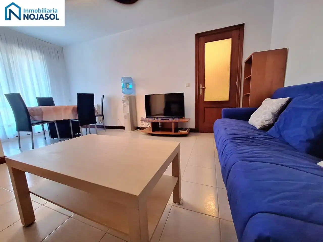 Sala de estar de Apartamento de alquiler en Noja con Calefacción, Terraza y Amueblado