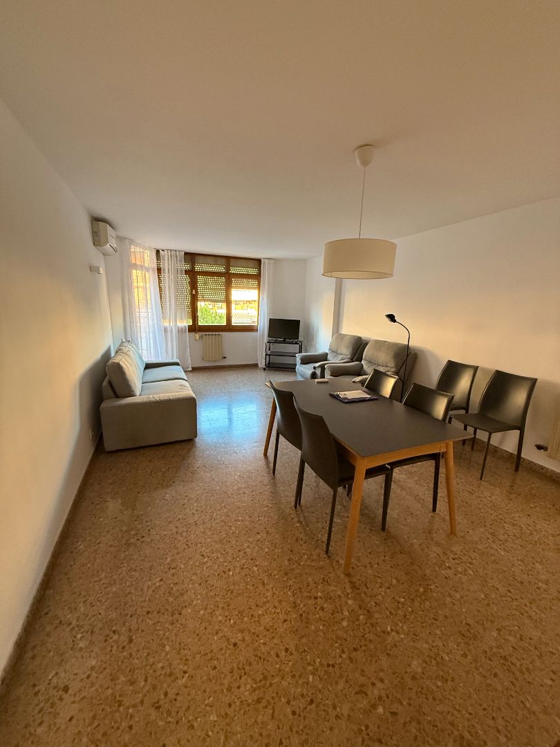 Sala d'estar de Pis de lloguer en  Palma de Mallorca amb Aire condicionat, Calefacció i Terrassa