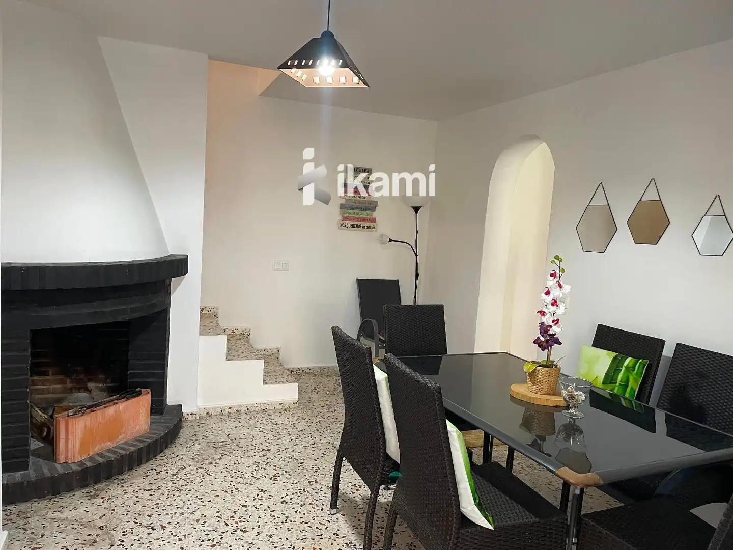 Sala de estar de Casa o chalet en venta en Ojén con Calefacción, Jardín privado y Trastero