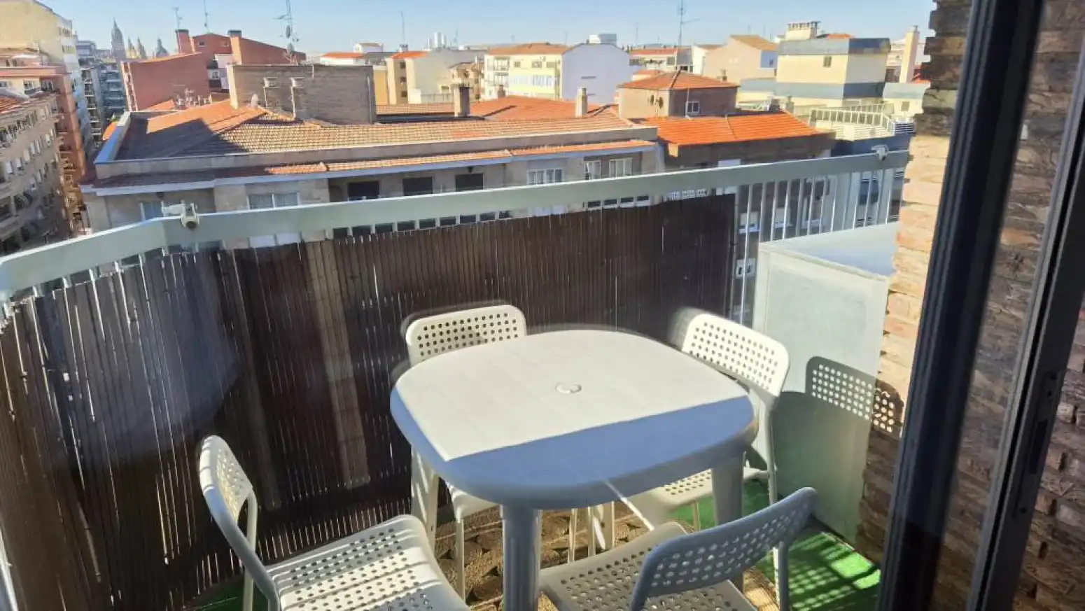 Terraza de Piso de alquiler en Salamanca con Calefacción, Parquet y Amueblado