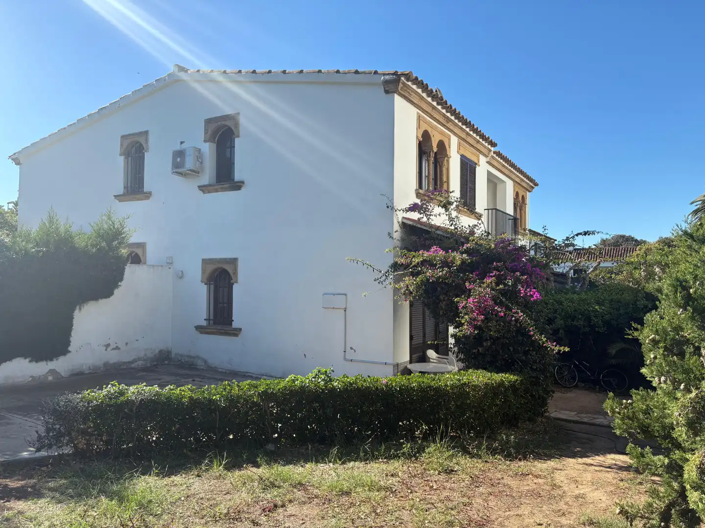 Exterior view of Detached homes for sale in Cambrils  with Air Conditioner, Private garden and Parquet flooring