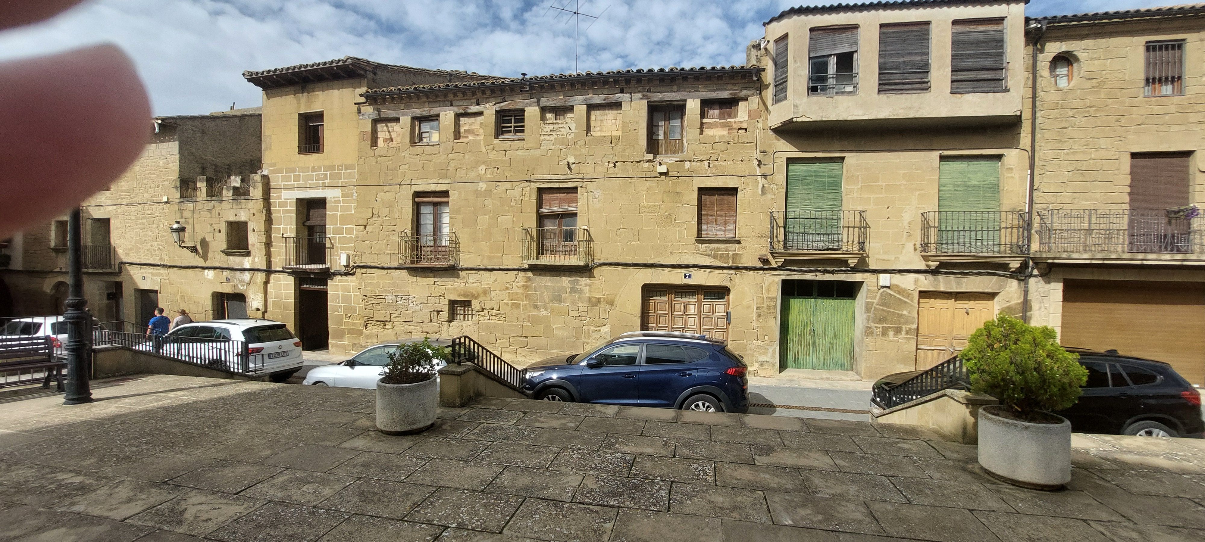 Exterior view of Single-family semi-detached for sale in Sádaba