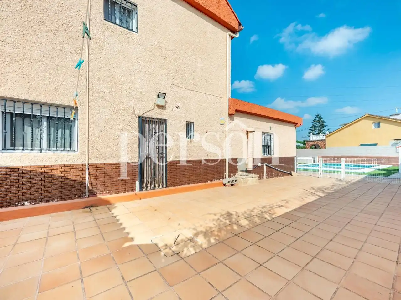 Terrassa de Casa o xalet en venda en Manises amb Aire condicionat, Jardí privat i Terrassa