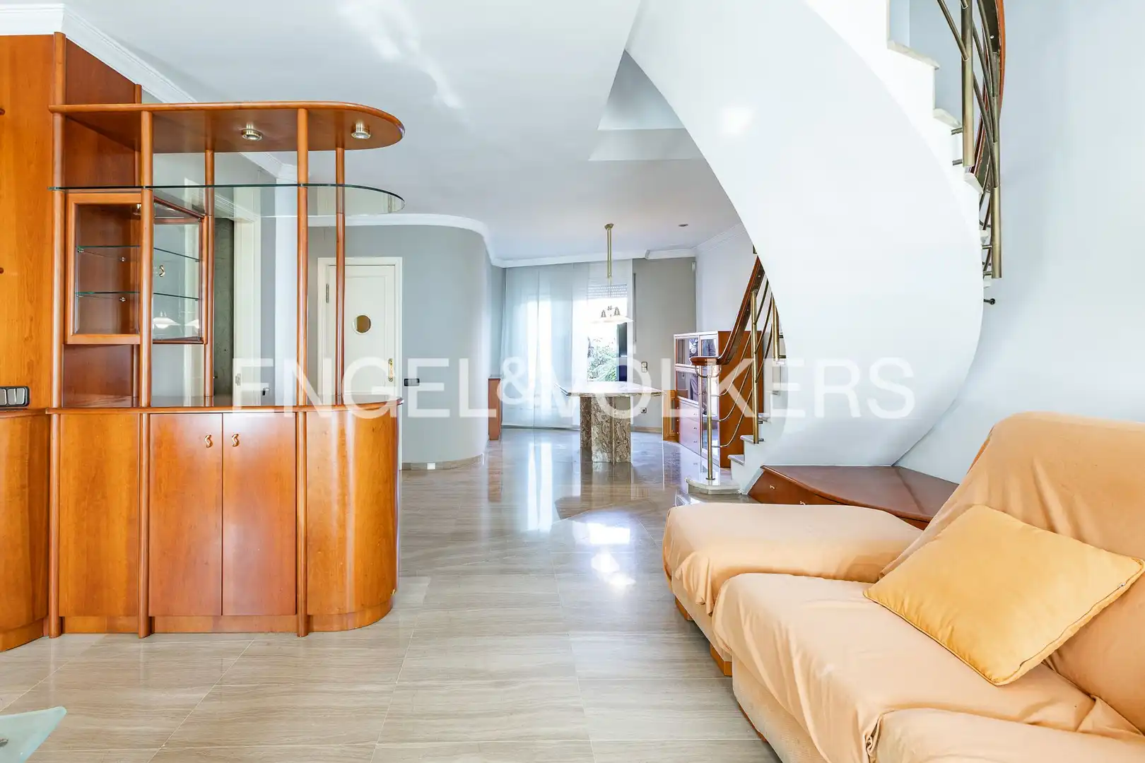 Sala de estar de Piso en venta en Barcelona con Aire acondicionado, Calefacción y Terraza