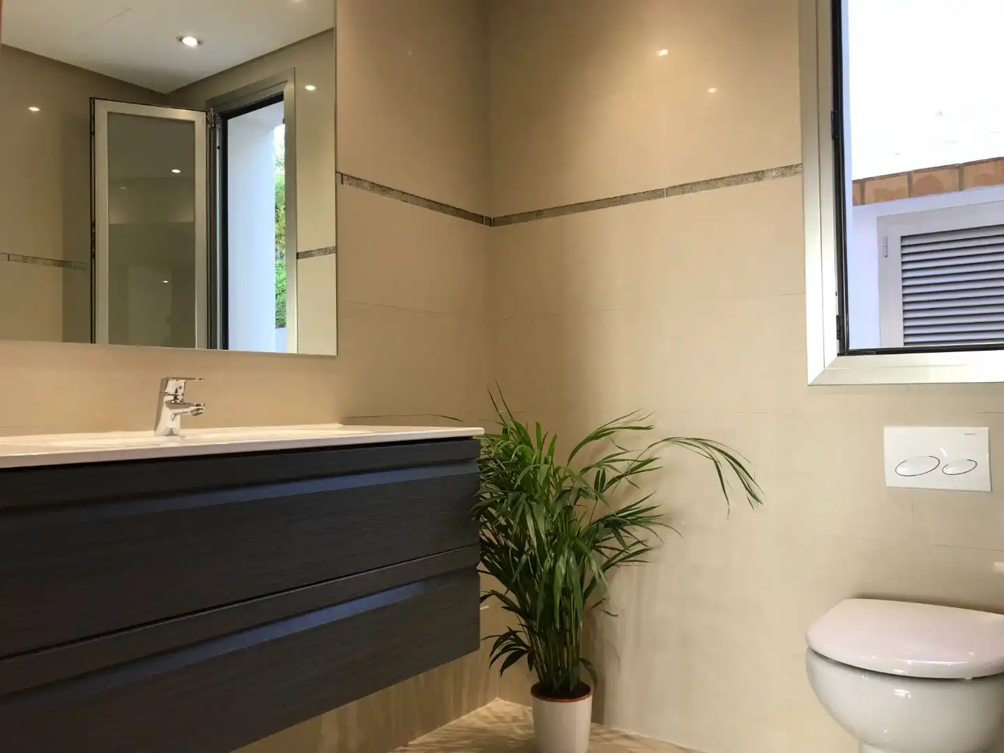 Bathroom of Houses for rent in Calvià  with Air Conditioner, Terrace and Balcony