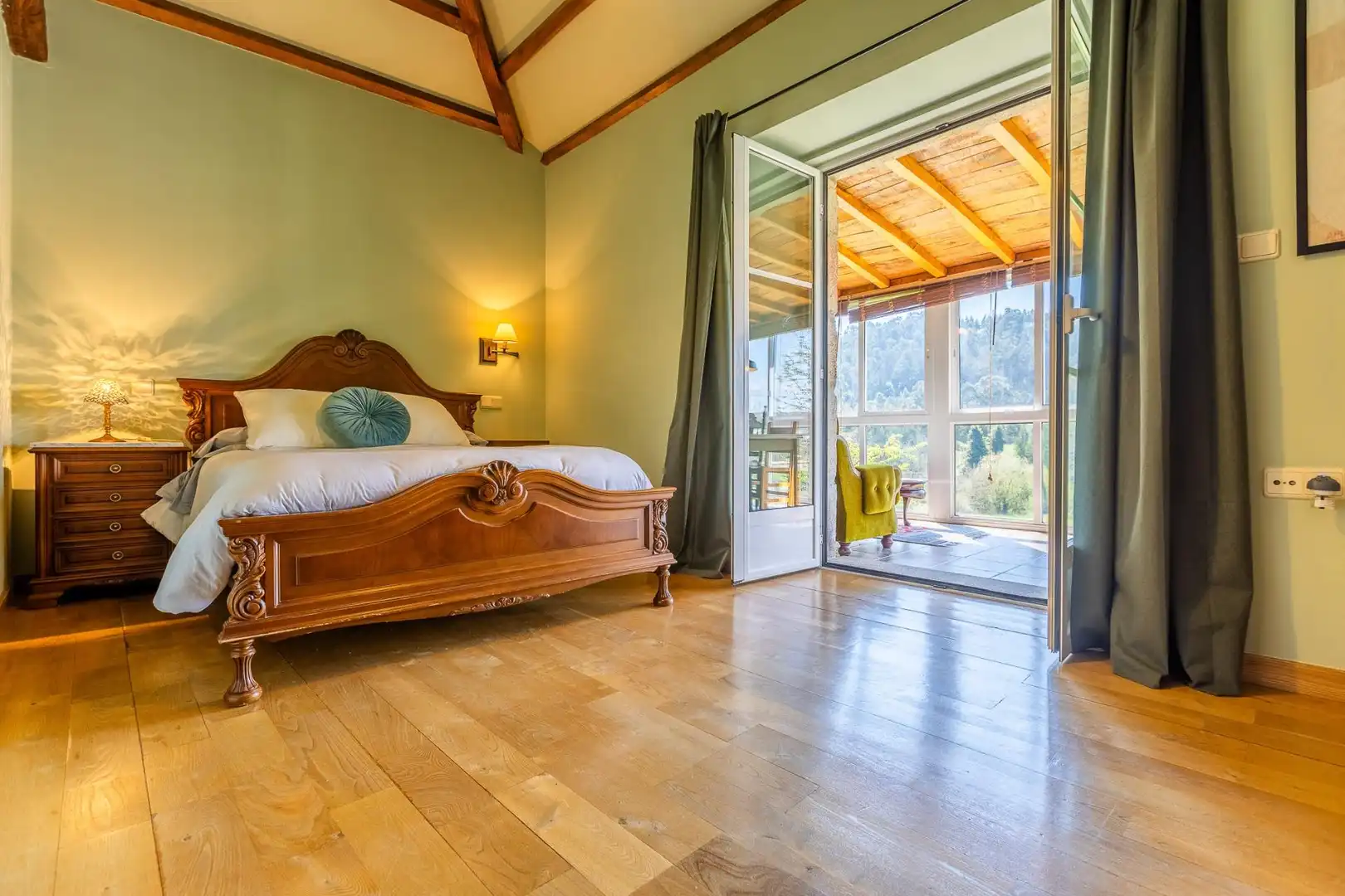 Habitación de Casa o chalet en venta en Cesuras con Jardín privado, Terraza y Trastero