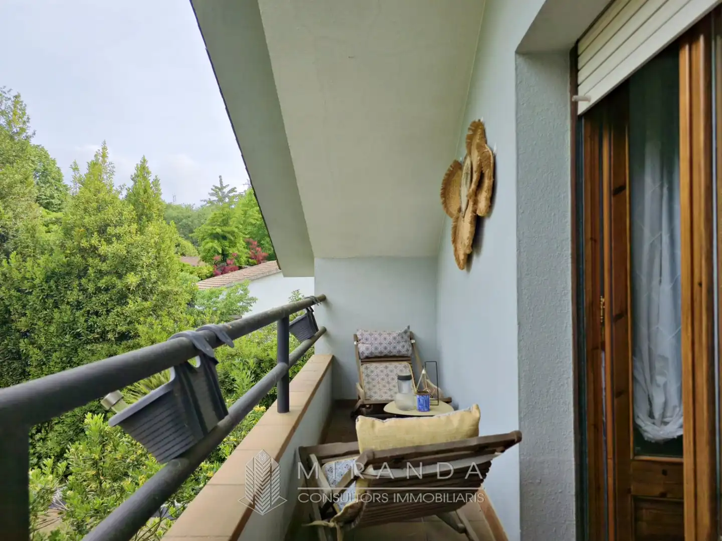 Terrassa de Casa o xalet en venda en Santa Maria de Palautordera amb Calefacció, Jardí privat i Parquet