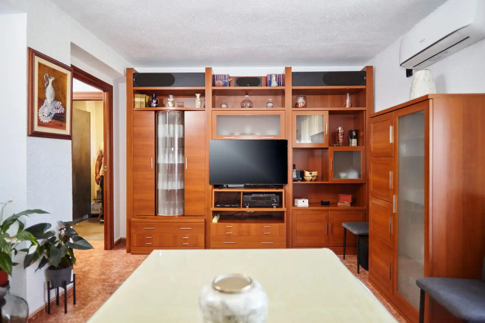 Sala d'estar de Pis en venda en Jaén amb Aire condicionat