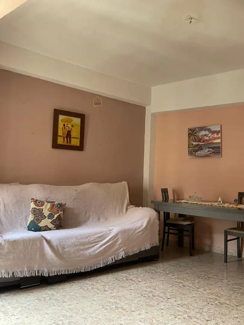 Sala de estar de Piso en venta en Lorca con Trastero y Amueblado