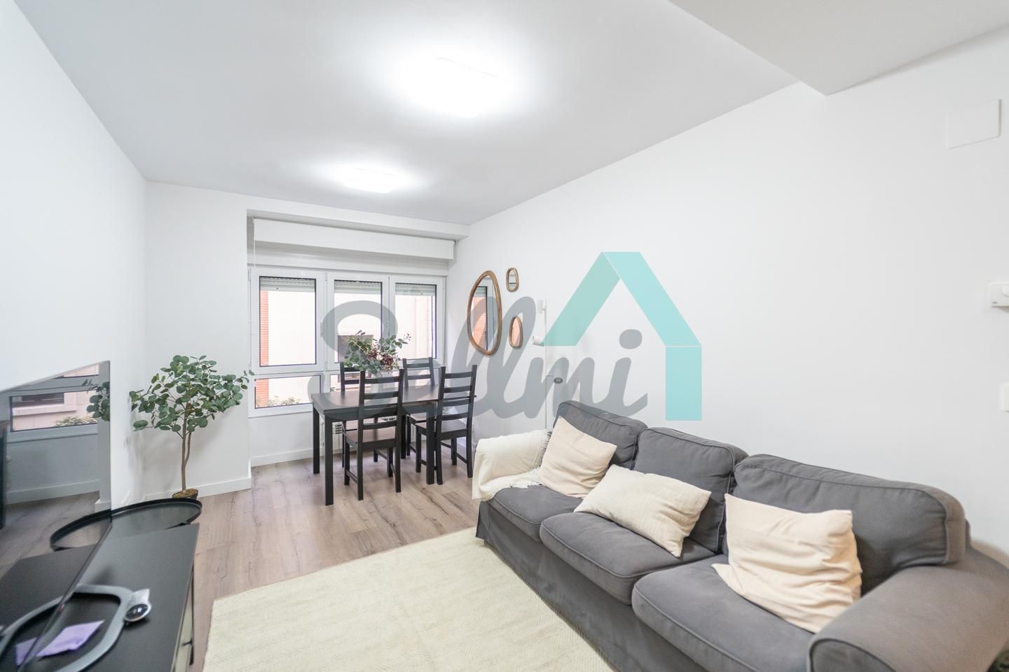 Living room of Flat to rent in Gijón   with Heating and Furnished