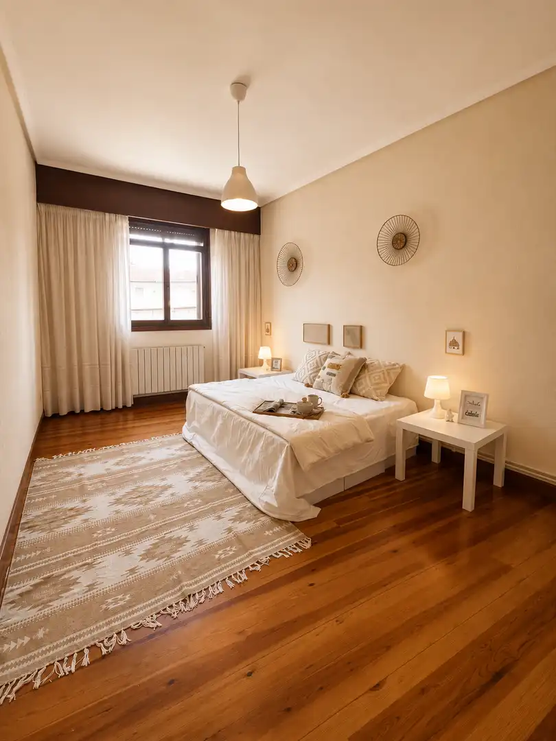 Bedroom of Flat for sale in Bilbao   with Heating and Terrace
