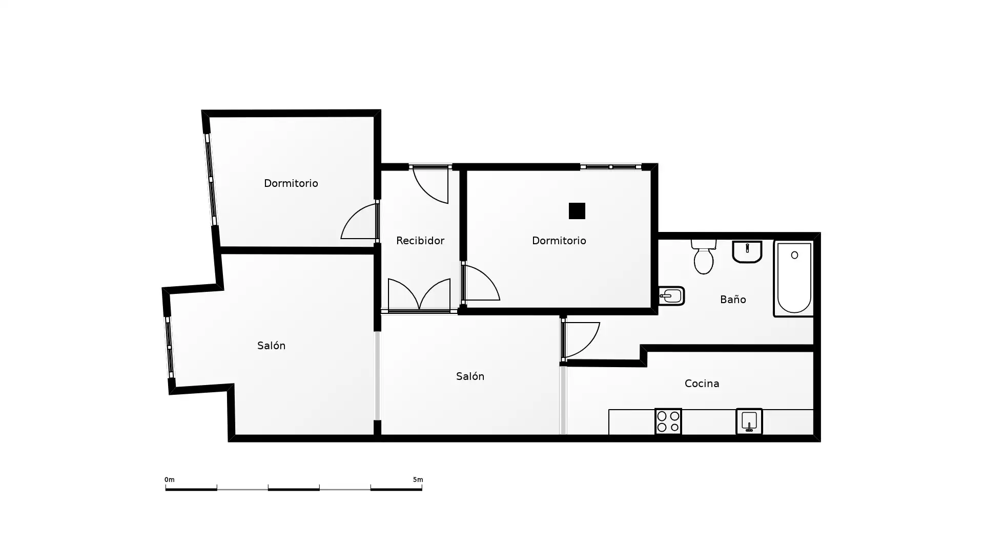 Flat for sale in Terrer