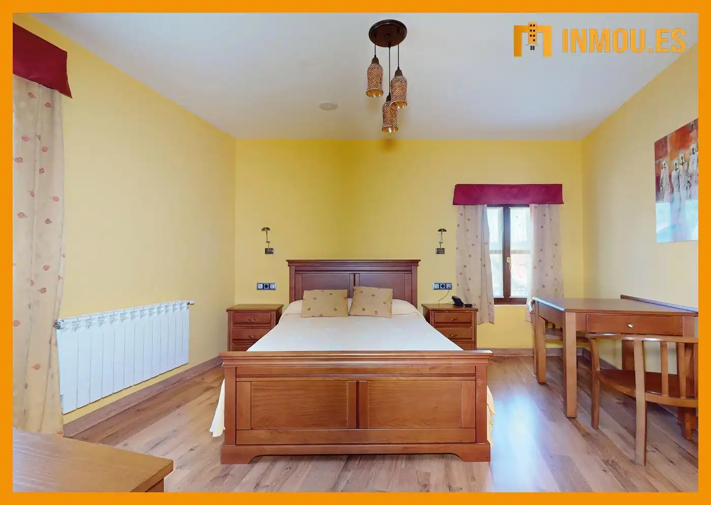 Schlafzimmer von Haus oder Chalet zum Verkauf in O Irixo mit Heizung