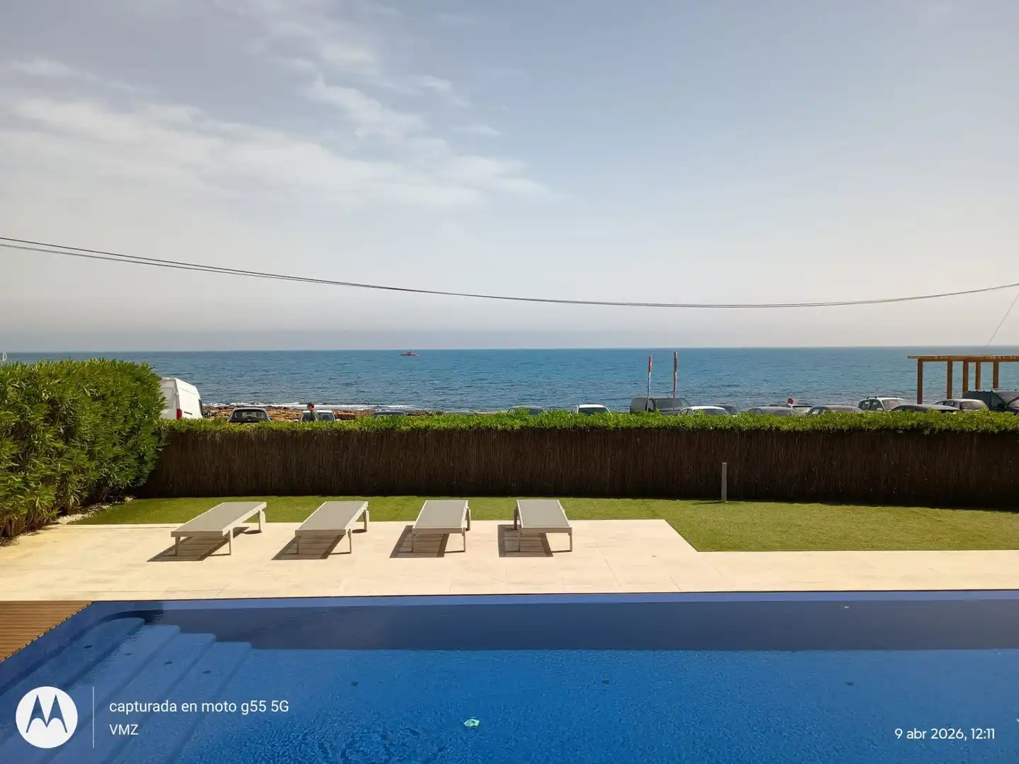 Schwimmbecken von Dachboden zur Miete in Jávea / Xàbia mit Klimaanlage, Heizung und Terrasse