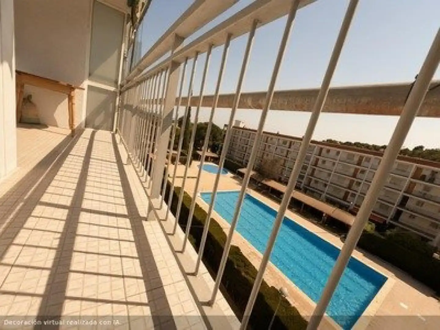 Swimming pool of Flat for sale in Santa Susanna  with Heating, Terrace and Balcony