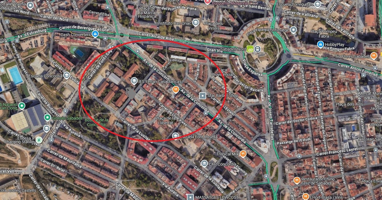 Exterior view of Land for sale in Sabadell