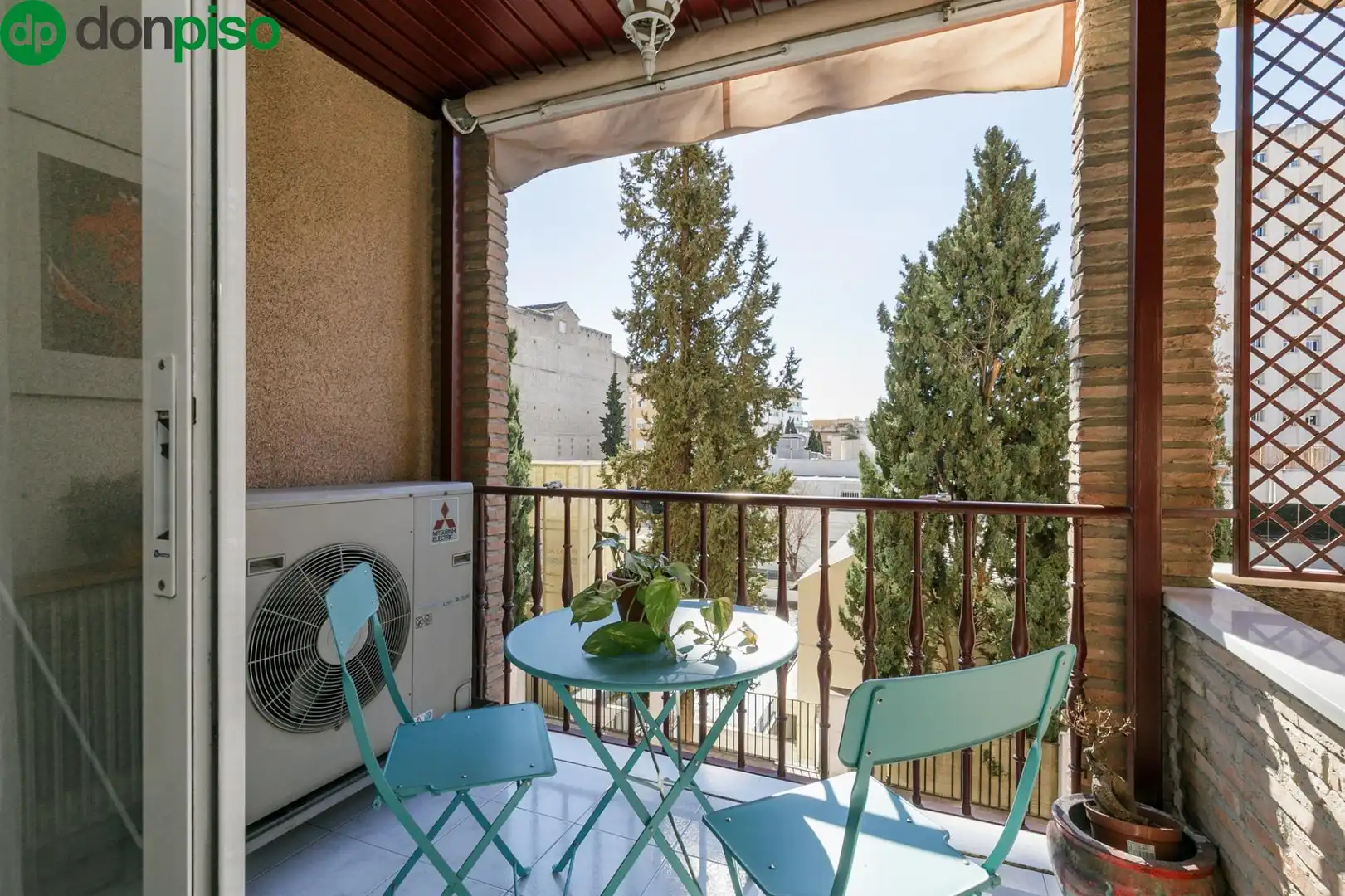 Balcony of Flat for sale in Granada  with Air Conditioner, Heating and Terrace