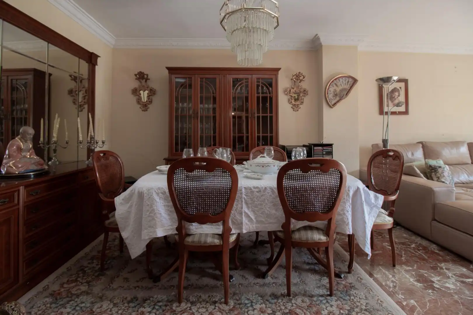Dining room of Flat for sale in Sevilla  with Air Conditioner, Heating and Community pool