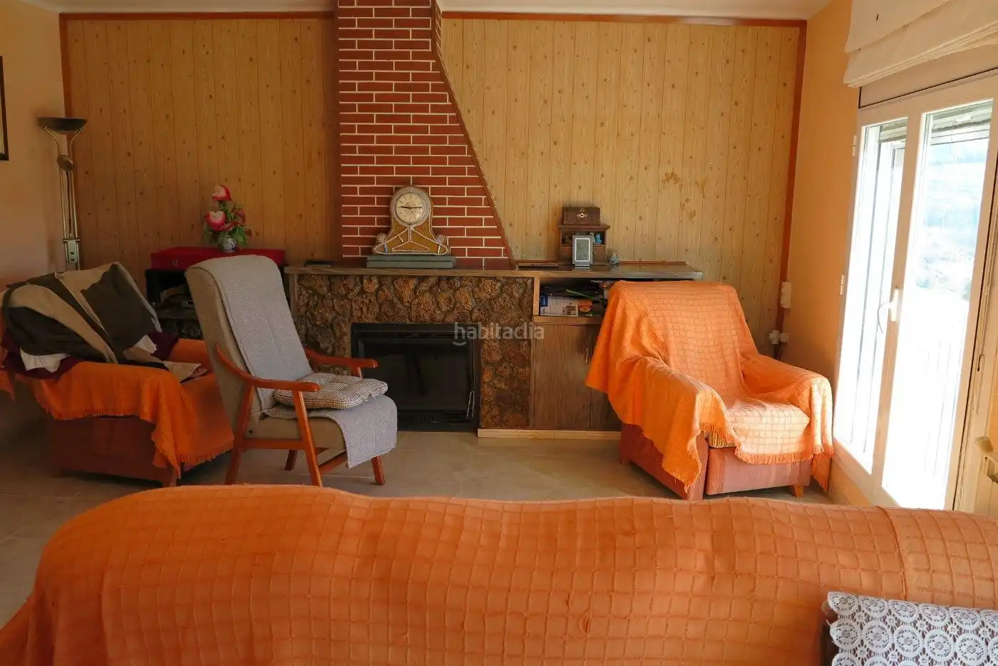 Wohnzimmer von Haus oder Chalet zur Miete in Ciutadilla mit Heizung, Terrasse und Abstellraum