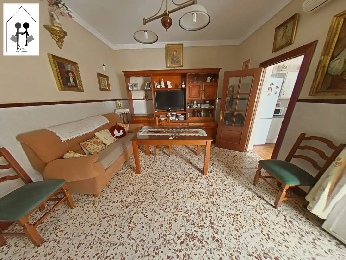 Wohnzimmer von Haus oder Chalet zum Verkauf in Pilas mit Klimaanlage, Heizung und Abstellraum