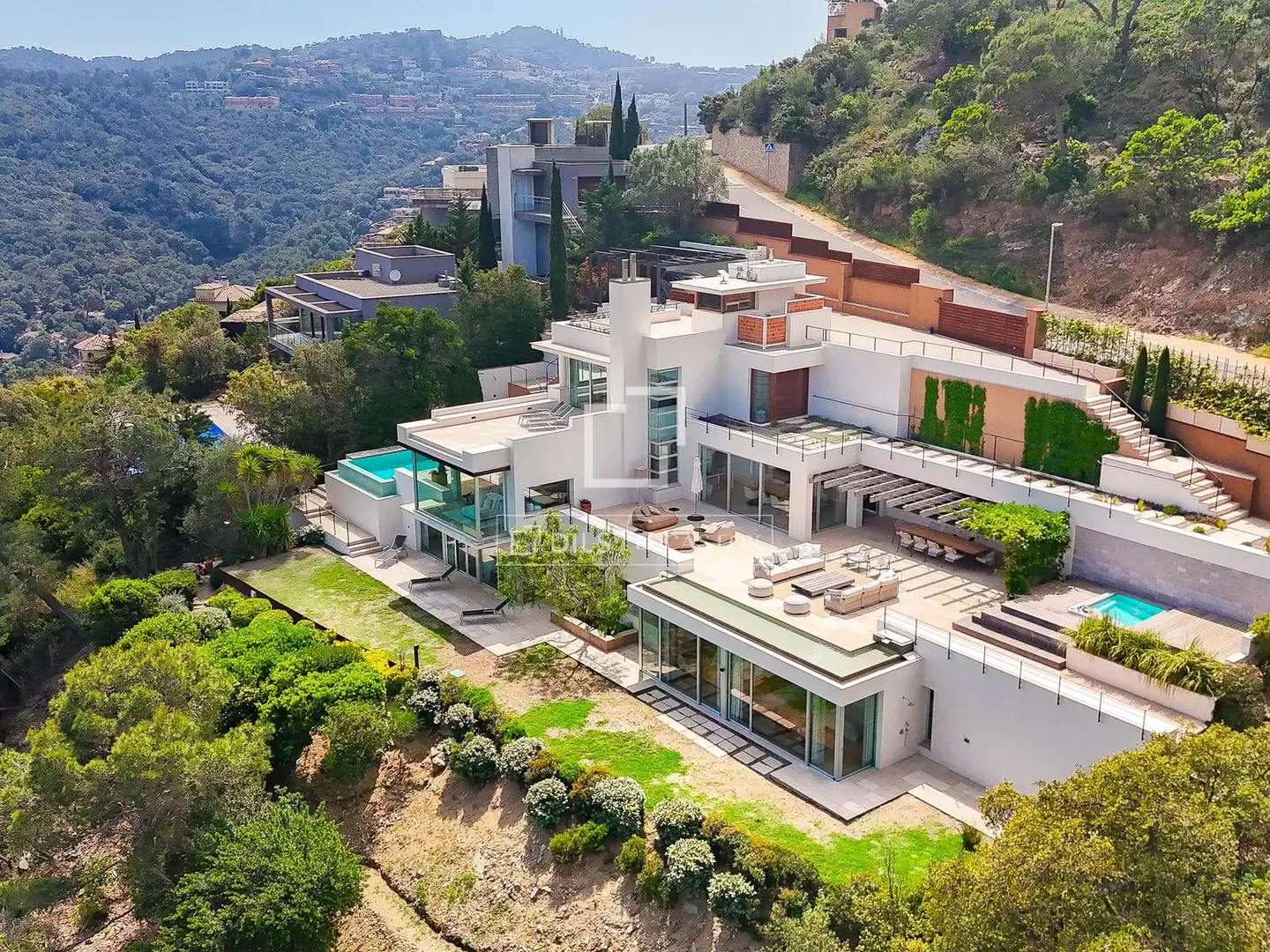 Vista exterior de Casa o xalet en venda en Begur amb Aire condicionat, Jardí privat i Terrassa