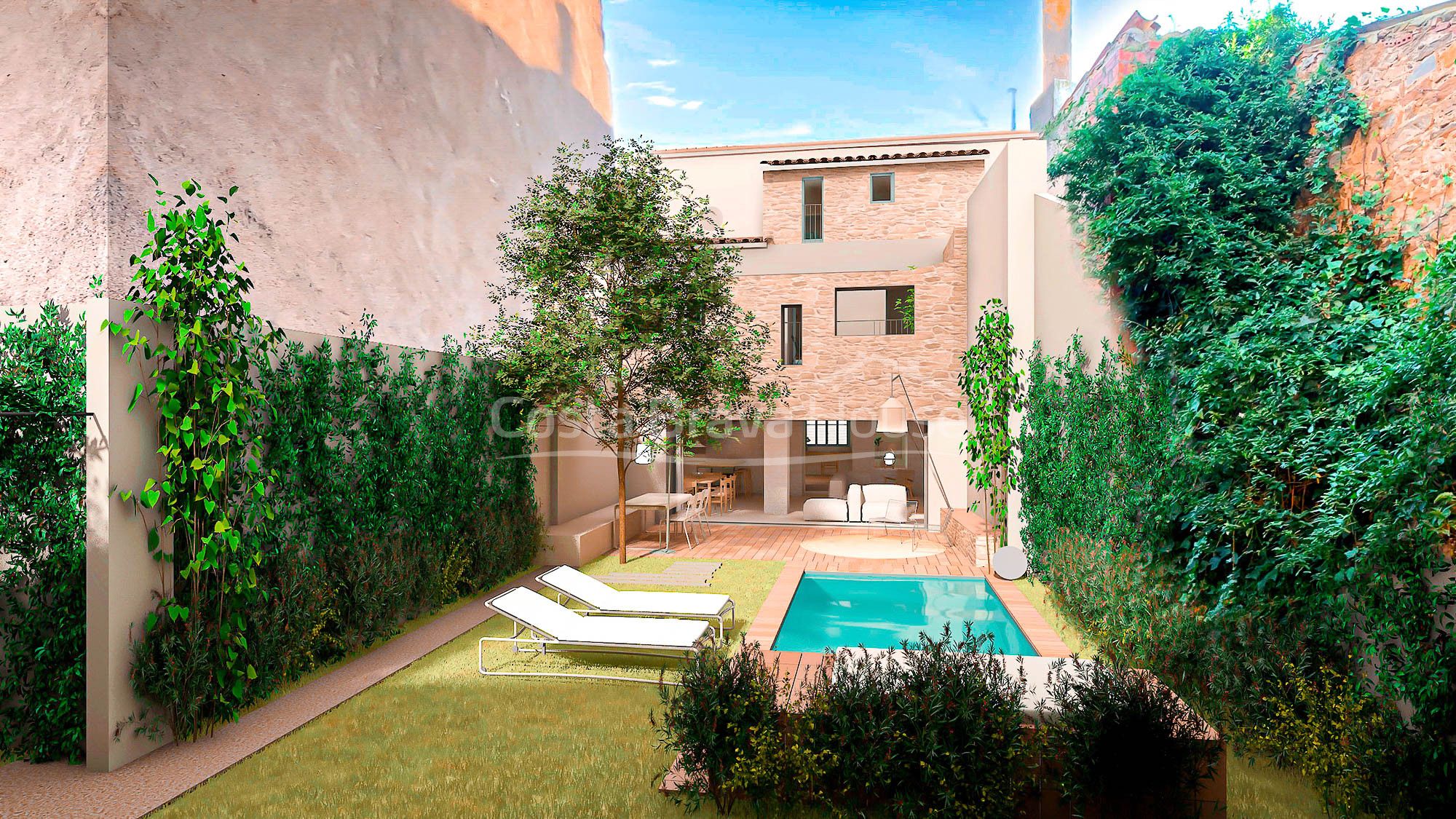 Jardí de Finca rústica en venda en Gualta amb Jardí privat, Terrassa i Piscina