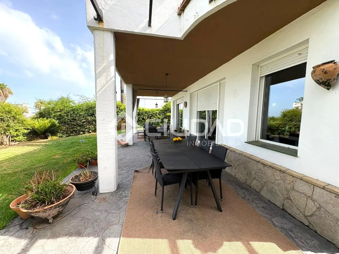 Terraza de Casa o chalet en venta en Sanlúcar de Barrameda con Aire acondicionado, Jardín privado y Terraza