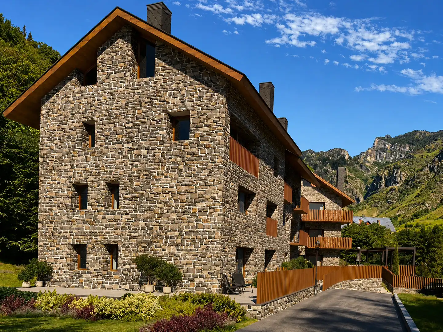 Vista exterior de Piso en venta en Espot con Balcón y Piscina comunitaria