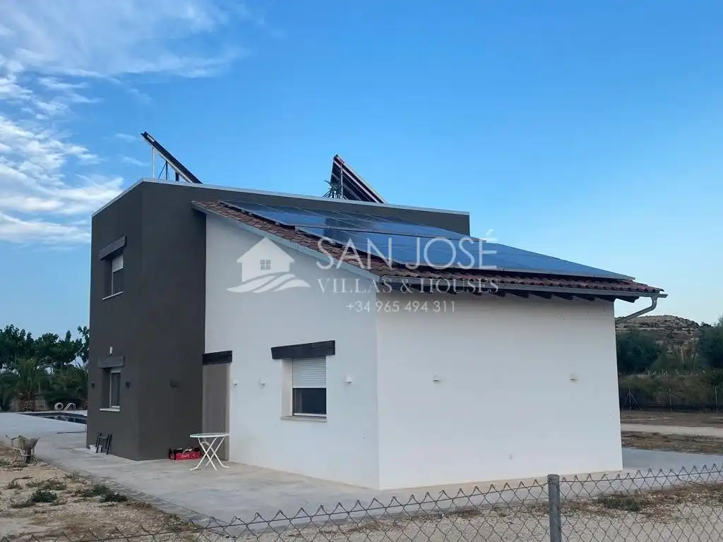 Vista exterior de Casa o chalet en venta en Aspe con Calefacción, Jardín privado y Trastero