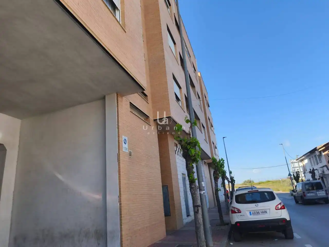 Vista exterior de Piso en venta en Alcantarilla con Trastero