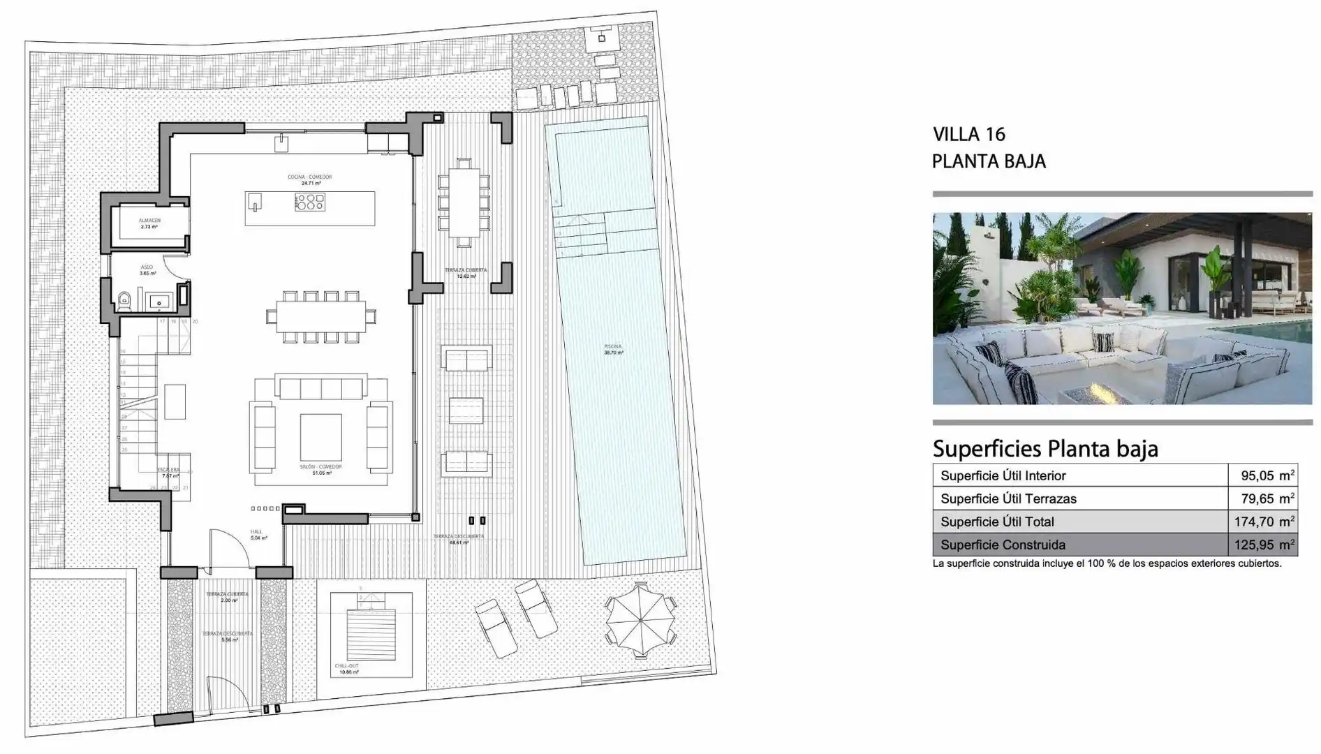 Villa mit Pool zum Verkauf in Riviera del Sol, imagen 45