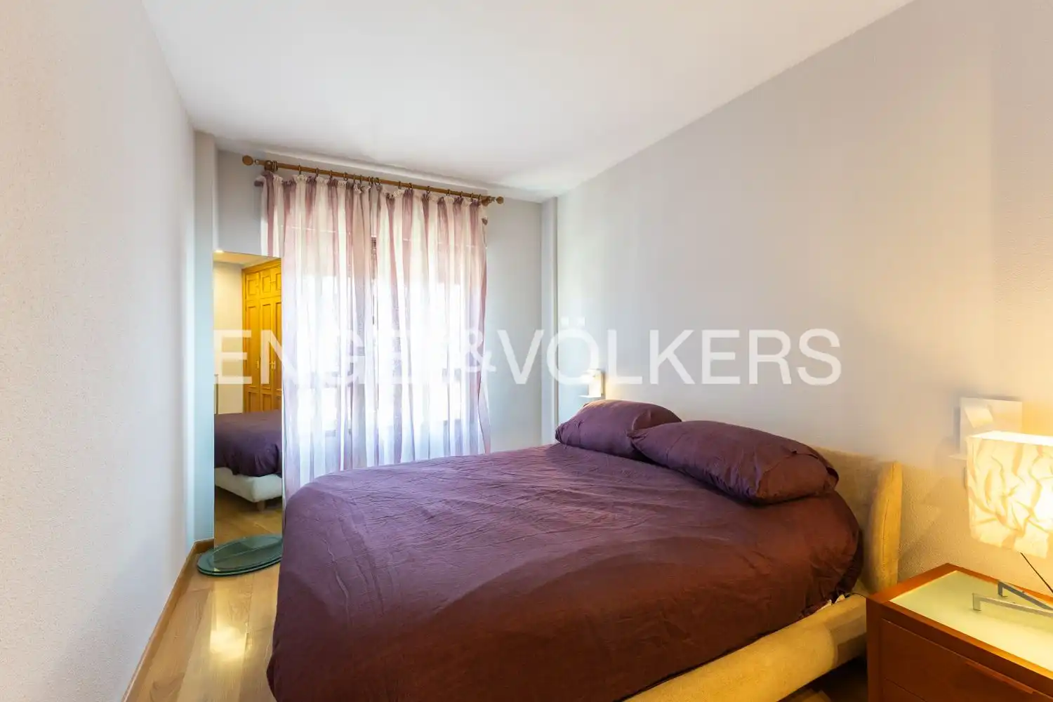 Bedroom of Flat for rent in Castellón de la Plana / Castelló de la Plana  with Air Conditioner, Heating and Parquet flooring