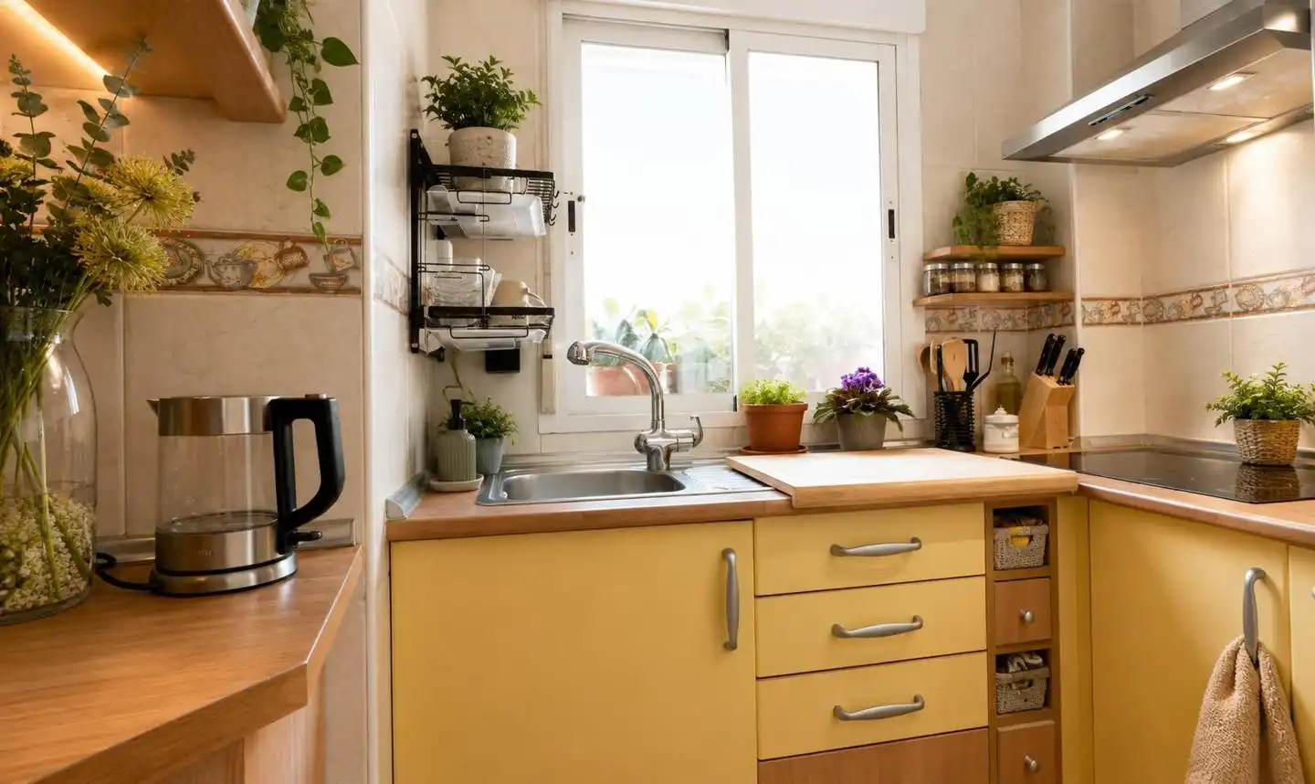 Kitchen of Flat for sale in El Vellón  with Heating