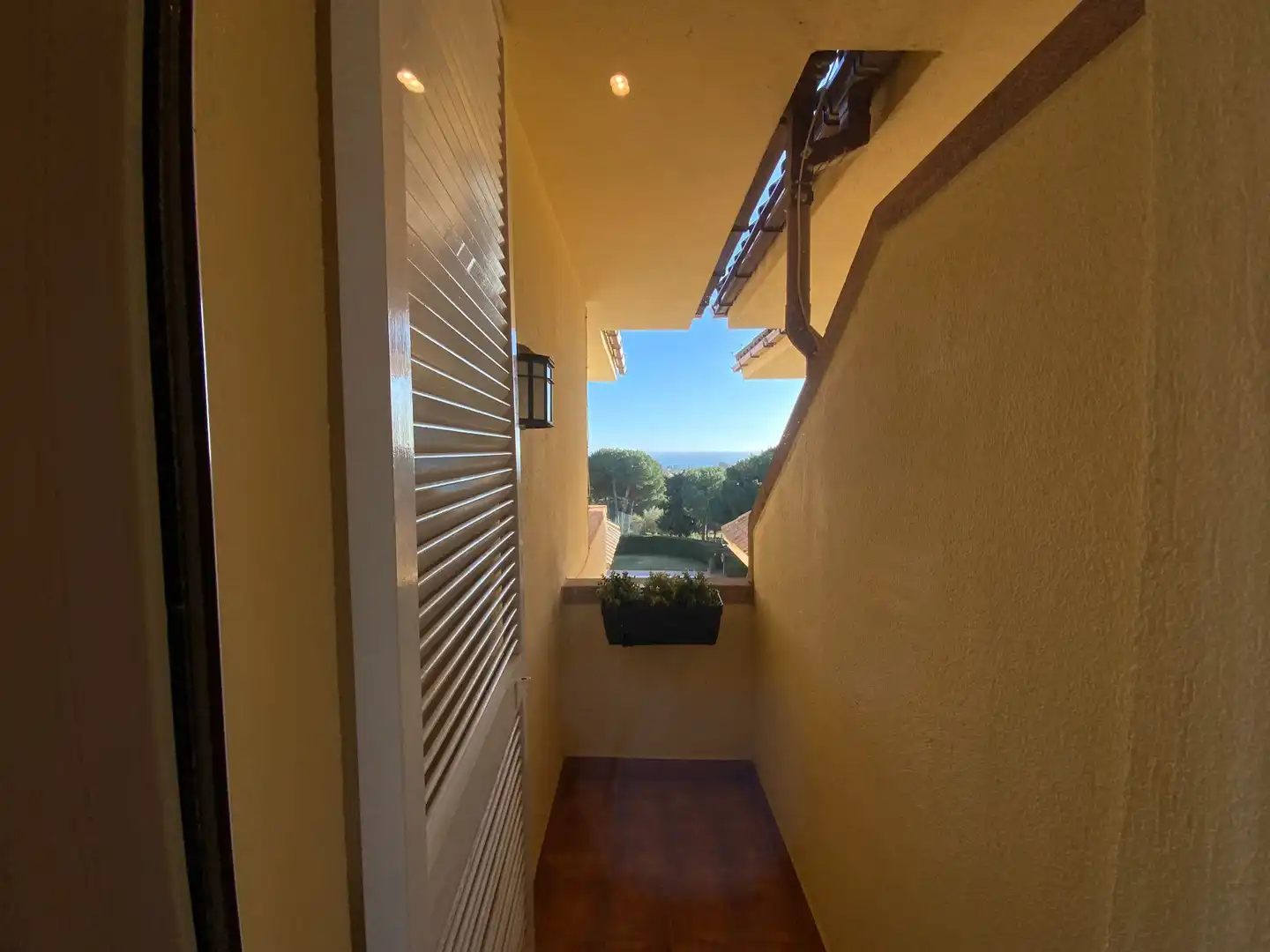 Balcony of Flat for sale in Sant Vicenç de Montalt  with Air Conditioner, Heating and Storage room