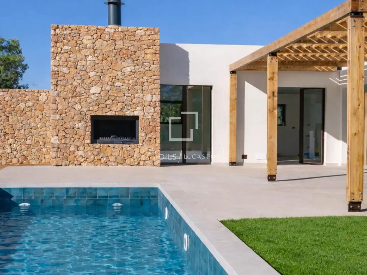 Piscina de Casa o chalet en venta en Formentera con Aire acondicionado, Calefacción y Jardín privado
