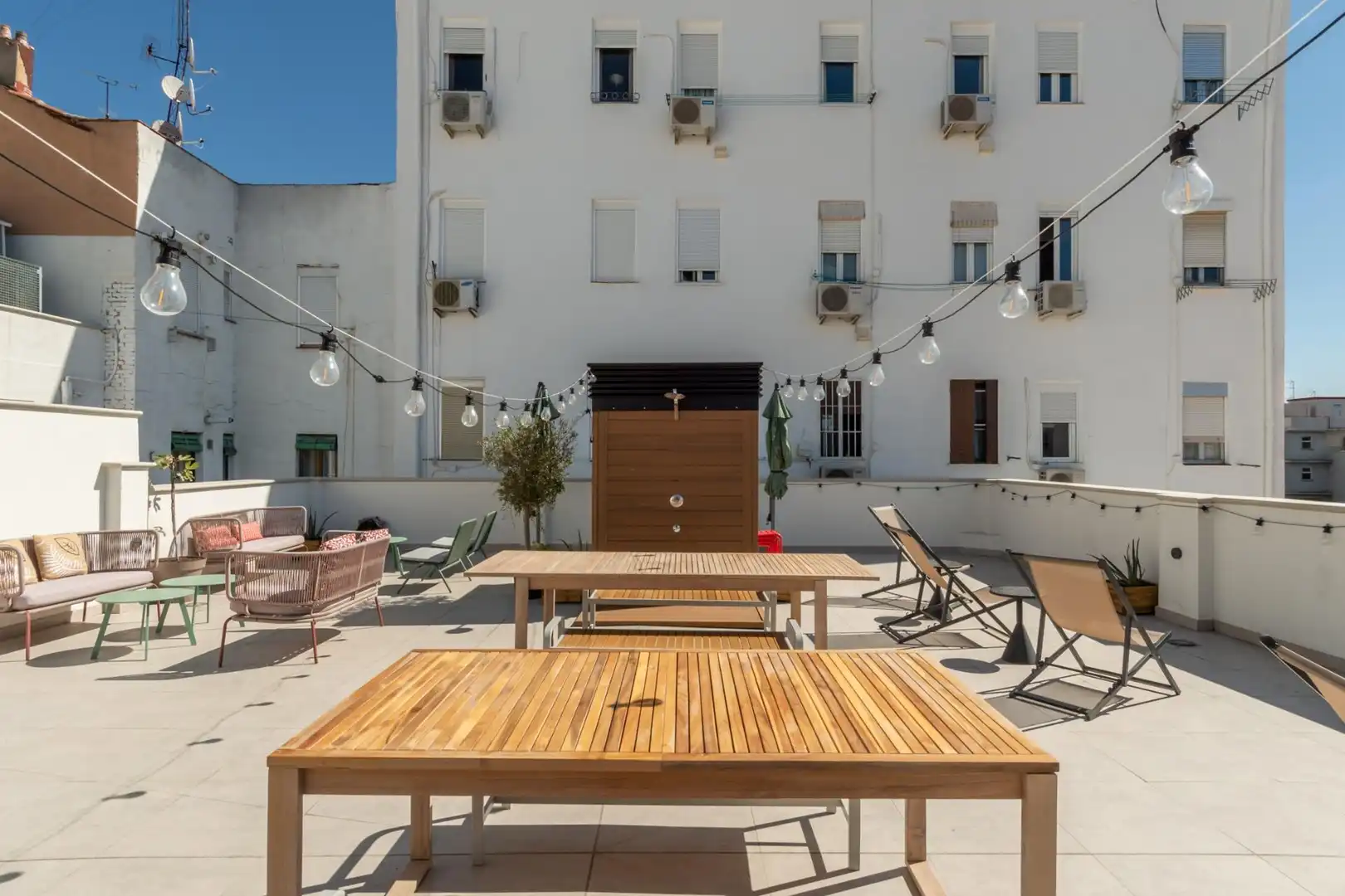 Terrasse von Wohnung zur Miete in Madrid mit Heizung, Terrasse und Möbliert