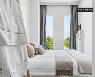 Bedroom of Apartment to share in  Madrid Capital  with Air Conditioner and Terrace