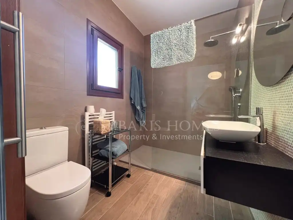 Baño de Casa o chalet en venta en Benitachell / El Poble Nou de Benitatxell con Aire acondicionado y Piscina
